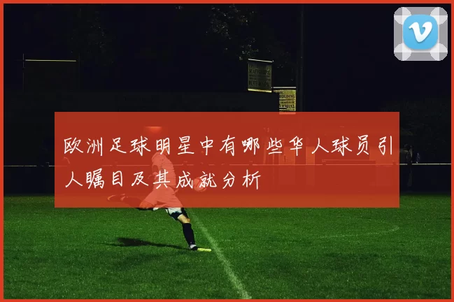 欧洲足球明星中有哪些华人球员引人瞩目及其成就分析
