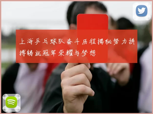 上海乒乓球队奋斗历程揭秘努力拼搏铸就冠军荣耀与梦想