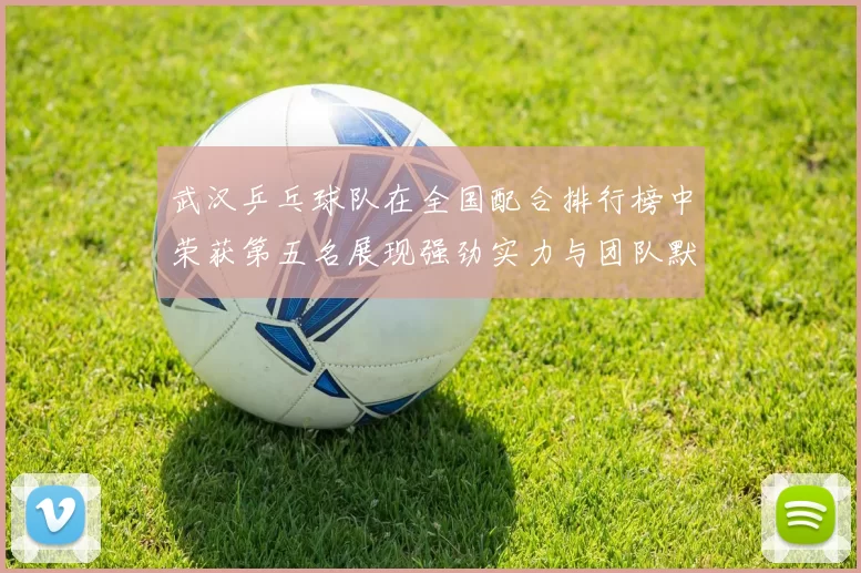 武汉乒乓球队在全国配合排行榜中荣获第五名展现强劲实力与团队默契