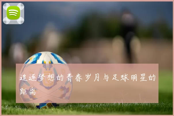 追逐梦想的青春岁月与足球明星的距离